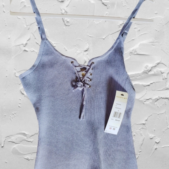 NWT Madden Girl Ribbed Romper Size Large - Picture 3 of 5